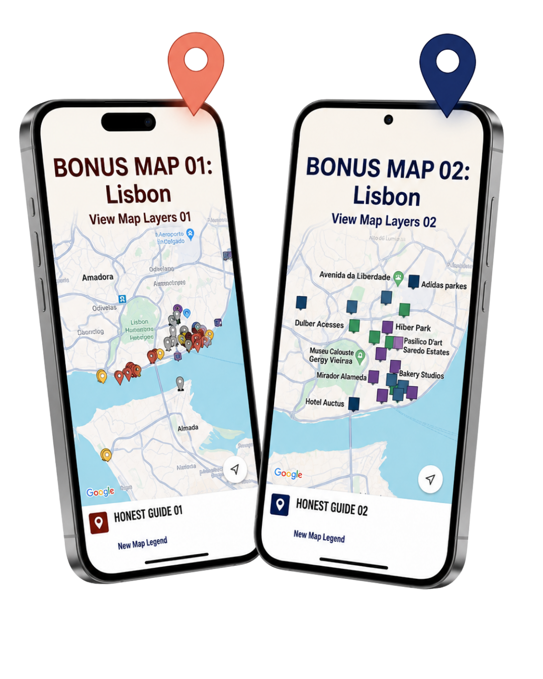 Bonus: Curated Google Maps